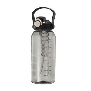 <b>Large</b>-capacity Plastic Water Bottle, Transparent and Heat-resistant Sports Water Cup 1000ml - Product Image 6