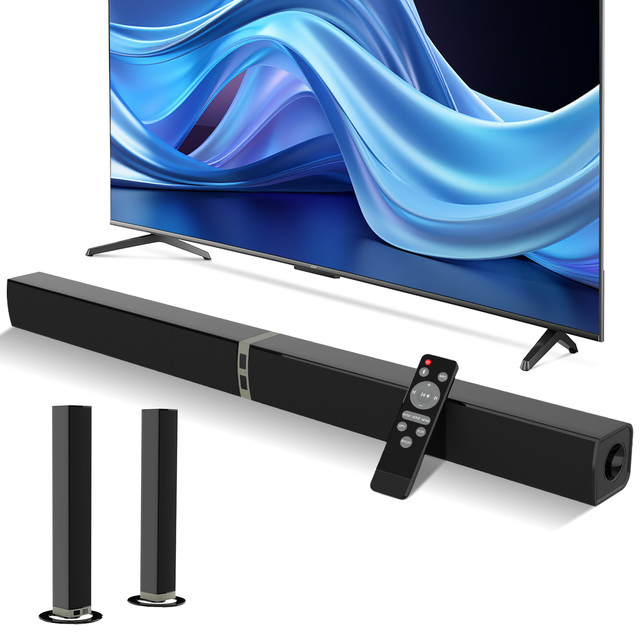 New Home Theater Soundbar for Tv Wireless Speakers Sound Bars for TV with ARC/OPT/AUX/Remote Control