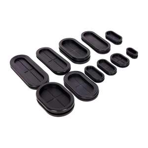 Electrical Boxes Panel Hole Oblong/Oval <strong>Blanking</strong> Rubber <strong>Grommet</strong> - Product Image 3