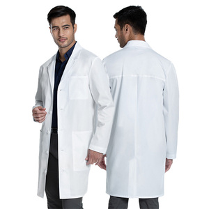 เสื้อโค้ทขัดทางการแพทย์ไซส์ XL ของผู้ชายเสื้อโค้ทสำหรับแพทย์ผู้เชี่ยวชาญด้านสุขภาพเสื้อโค้ทสำหรับศัลยแพทย์ทางห้องปฏิบัติการโลโก้ออกแบบได้ตามต้องการ - Product Image 5