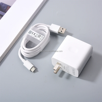 Pour Oppo SuperVooc 80W Chargeur Rapide 80W Adaptateur USB Prise EU/US Câble USB Type C Pour OPPO Find X7 X6 X5 X3 Pro Reno 8 9 10 11 Pro
