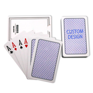 <span class=keywords><strong>Meilleure</strong></span> vente : Cartes à jouer personnalisées en papier, 54 cartes <span class=keywords><strong>de</strong></span> poker imprimées sur mesure pour le divertissement - Product Image 1