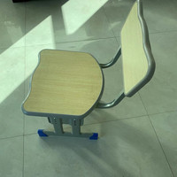 Ensemble de bureau et chaise réglables en hauteur pour collégiens, en acier et bois, mobilier scolaire pour étudiants