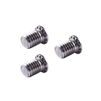 Vis à bois personnalisées en acier, titane, laiton, norme DIN, vis autoperceuses à tête cylindrique pour cloisons sèches avec filetages M2 à M8