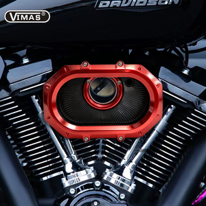 Filtro de Aire de Alto Flujo M8 Stage2, Kit de Admisión de Aire de Aluminio CNC para Harley Touring Road King Street Road Glide <span class=keywords><strong>CVO</strong></span> 107 114 - Product Image 6