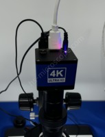 Caméra de microscope HDMI 4K avec capteur Sony et logiciel de mesure, caméra numérique à monture C pour microscope industriel et biologique