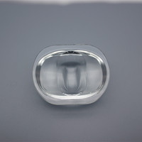 Lentille de lampadaire LED en verre de 107 mm 160*120 degrés pour lampadaires LED KL-sl107 87 18