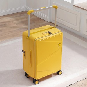 Ensemble <span class=keywords><strong>de</strong></span> valises rigides <span class=keywords><strong>de</strong></span> luxe en PP écologique 20/25 pouces, 4 roues pivotantes à 360°, serrure TSA, légères, bagage cabine pour voyages d'affaires - Product Image 4
