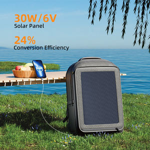 35L Collège Voyage Ordinateur Portable 30W Sac À Dos Léger Solaire Approuvé Valise USB Port De Charge 15.6 Pouces pour Hommes D'affaires Femmes - Product Image 3