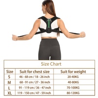 Réglable dos épaule Posture correcteur ceinture clavicule colonne vertébrale soutien remodeler votre corps maison bureau Sport haut du dos cou orthèse