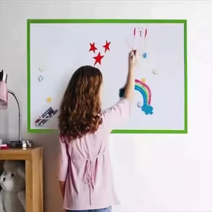 Venta caliente impermeable niños para escribir tablero crecimiento plan de aprendizaje animar pizarra pegatinas pared pegatina decorativa - Product Image 2