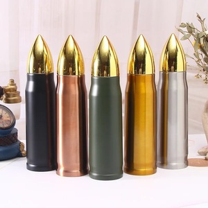 Termo Moderno y Creativo de Acero Inoxidable 304 con Forma de Bala, de Gran Capacidad, Portátil para Coche, para Fiestas al Aire Libre, Modelo <span class=keywords><strong>Rocket</strong></span> - Product Image 2
