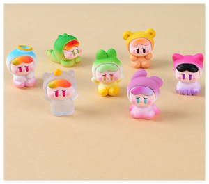 DollHouse Surprise Mang Dai Blind Bag Resin Cry 3D Figura <span class=keywords><strong>de</strong></span> Animal en Miniatura <span class=keywords><strong>de</strong></span> Resina (Perro, Unicornio, Oso, Dinosaurio, Conejo) Juguete Cápsula - Product Image 5