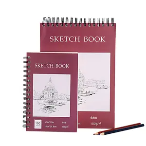 Wholesale hardcover watercolor sketchbook student pencil artist children's sketchbook