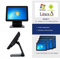 Écran tactile POS Machine Caisse Enregistreuse Magasin Windows/Android POS Terminal Restaurant Système de point de vente à vendre