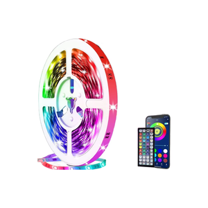 Phòng ngủ Đảng trang trí nội thất 65.6ft thông minh LED Strip <span class=keywords><strong>Lights</strong></span> âm nhạc Sync <span class=keywords><strong>Color</strong></span> <span class=keywords><strong>Changing</strong></span> Led <span class=keywords><strong>Lights</strong></span> với ứng dụng điều khiển - Product Image 6