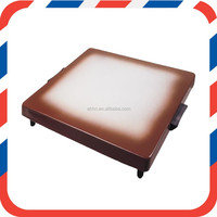 Chauffe-plat électrique rapide en silicone, réglable en température, pliable, pour cuisine domestique, avec plateau chauffant Coil4