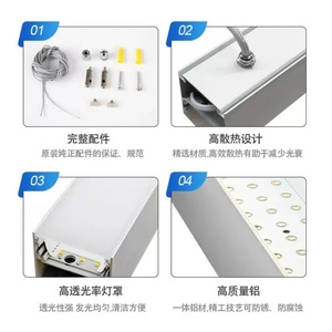 Luminaria Lineal LED de 5000K Sellada IP65 para Entornos Hostiles - Product Image 3