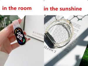 BEEFLYPOWER Venta al por Mayor de Fábrica, Correa Transparente con Cambio de Color Degradado para Xiaomi <span class=keywords><strong>Band</strong></span> <span class=keywords><strong>7</strong></span> - Product Image 6