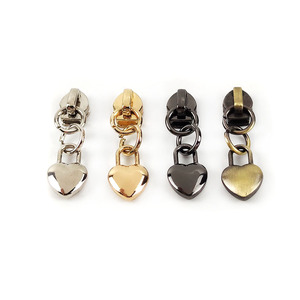 Deepeel ZT168 3 #   Accessoires pour sacs, curseurs de <span class=keywords><strong>fermeture</strong></span> <span class=keywords><strong>éclair</strong></span> en forme de cœur, <span class=keywords><strong>remplacement</strong></span> de fermetures <span class=keywords><strong>éclair</strong></span> pour vestes, vêtements, tirettes de <span class=keywords><strong>fermeture</strong></span> <span class=keywords><strong>éclair</strong></span> - Product Image 1