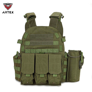 Customizable Multifunctional Modular Tactical Vest Plate Carrier Cordura <b>Security</b> Tactical Gear <b>Equipment</b> - Product Image 1