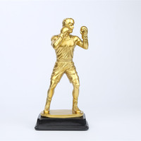Trophées en résine faits à la main pour la compétition de fitness, de musculation, de boxe, de course, d'arts martiaux, de danse, de taekwondo