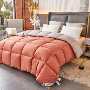 Couette de lit toutes saisons épaisse et chaude Couette à carreaux Couette d'hiver king size - Product Image 3