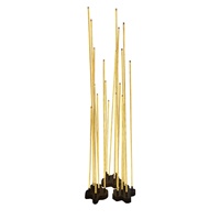 Lampe d'angle LED décorative moderne et étanche à 35 tiges, à combinaison libre, pour salon et maison