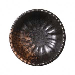 Soucoupe ronde en porcelaine noire de 3 pouces pour la sauce soja, le <span class=keywords><strong>chili</strong></span> et la marmite de restaurant - Product Image 5