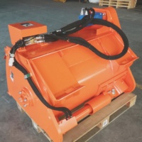 Godet mélangeur à béton hautement recommandé à prix abordable pour la construction en milieu rural, attache pour chargeuse compacte, mélange de ciment