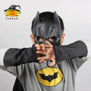 Masque demi-visage Batman noir pour Halloween, costume de fête cosplay adulte et enfant - Product Image 5