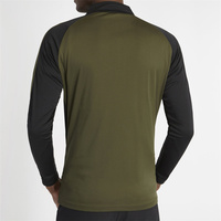Sports 1/4 Zip Pull Colliers Standard pour Hommes Demi Zip Pulls Contraste Couleur Golf Vêtements