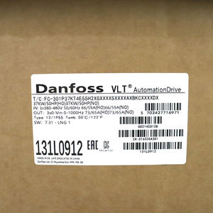 Variateur de fréquence d'automatisation Danfoss VLT Série FC-301 4,5 KW FC-301P37KT4E55H2XGXXXXSXXXXAXBKCXXXXDX 131L0912 - Product Image 1