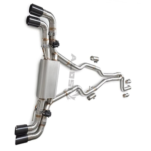Vanne d'échappement en gros pour BMW M340/M340i 3.0T 2019-2023, échappement sport avec valve, échappement performance cat-back - Product Image 4