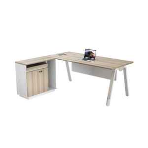 <span class=keywords><strong>Table</strong></span> de travail en MDF de style industriel Mobilier de bureau Bureaux <span class=keywords><strong>d</strong></span>'ordinateur robustes pour les postes de travail exécutifs - Product Image 1