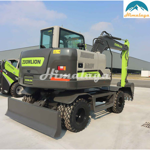 Mini-excavatrice sur roues hydraulique Zoomlion ZE75WG, LiuGong CLG907E, CAT 308, Sany SY75, Komatsu PC70, Doosan DX75 à vendre - Product Image 4