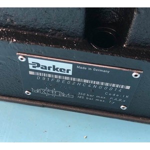 วาล์วควบคุมทิศทางแบบสัดส่วน Parker รุ่น D91FBE02HC4NG00 วาล์วไฮดรอลิกแรงดันสูงสุด 350 บาร์ - Product Image 1