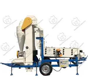 Máquina de limpieza de granos de soja verde, 5 t/h, 10 t/h