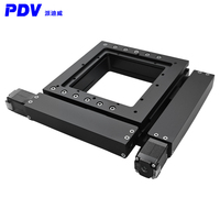 Plataforma de Posicionamiento XY Eléctrica de Alta Precisión PT-12XY60 con Recorrido de Eje XY de 60 mm