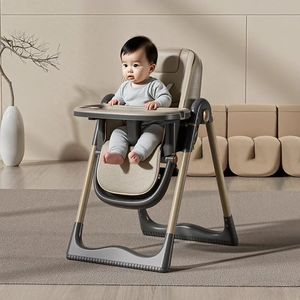 Chaises hautes pliables portables pour bébé, élégantes et économiques, pour l'allaitement, le sevrage, la coiffure, la plage et les repas - Product Image 4
