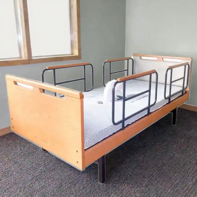 Intelligent Adjustable Medical ICU Ward Room Hospital Bed for Bedridden Elderly Nursing Care with Excretion Assistance