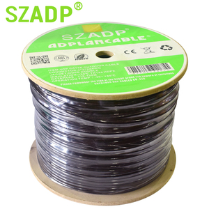 Ngoài trời LAN Cáp thạch đầy Cat5 CAT5e CAT6 CAT7 cat8 FTP/<span class=keywords><strong>UTP</strong></span>/SFTP Gel đầy đồng mạng PE áo khoác cáp Ethernet - Product Image 6
