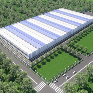 Emprende un diseño moderno de estructura de acero 3D para uso en oficinas Ingeniería y modelado de estructuras de acero para exteriores - Product Image 4