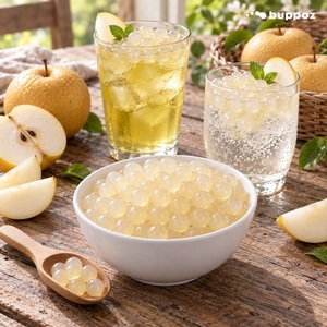 Bolas de Fruta Explosivas de Grosella Negra para Topping de Té de Frutas, Postres de Tiendas, Cafeterías, Smoothies y Hielo Raspado - Product Image 6
