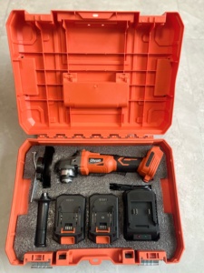 Qivolt Kit Combo 18V Brushless Senza Fili: Trapano <span class=keywords><strong>Tassellatore</strong></span>, Avvitatore <span class=keywords><strong>a</strong></span> Impulsi, Avvitatore <span class=keywords><strong>a</strong></span> Massa Battente, <span class=keywords><strong>Smerigliatrice</strong></span> con <span class=keywords><strong>Batteria</strong></span>, Caricabatterie <span class=keywords><strong>e</strong></span> Valigetta - Product Image 3
