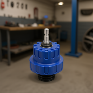 FG 203 Fo1อะแดปเตอร์สำหรับดูแลรักษารถยนต์พลาสติกสีฟ้าพร้อมก้านโลหะสำหรับบำรุงรักษารถยนต์ - Product Image 3