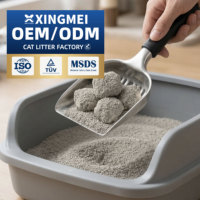 OEM ODM مخصص بعلامة تجارية خاصة رمل قطط كراش - رمل قطط خالٍ من الغبار بنسبة 99.9%، تكتل قوي، طين معدني من الصوديوم