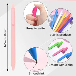 ปากกาเจลสีมาการอง หัวเล็ก เขียนลื่น สีสันสดใส ของขวัญส่งเสริมการขายและเครื่องเขียนสำหรับนักเรียน ปรับแต่งได้จำนวนมาก พร้อมโลโก้สีสันสดใส - Product Image 2