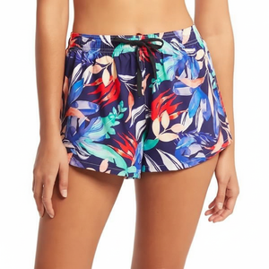 กางเกงขาสั้นผู้หญิงแฟชั่นใส่สบายแบบยั่งยืน2025ผลิตจากวัสดุรีไซเคิลนิ่มและทนทาน - Product Image 1