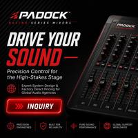 PADOCK Console de mixage numérique professionnelle 16 canaux - 99 effets DSP, console sonore avec Bluetooth et USB pour le streaming - MS-162